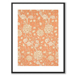 Wild Tulip av William Morris som poster – vit kant