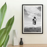 The cable car, Riksgränsen 1956