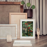 Spurver i et kirsebærtre