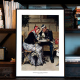 Outside the Café A Porta, Copenhagen