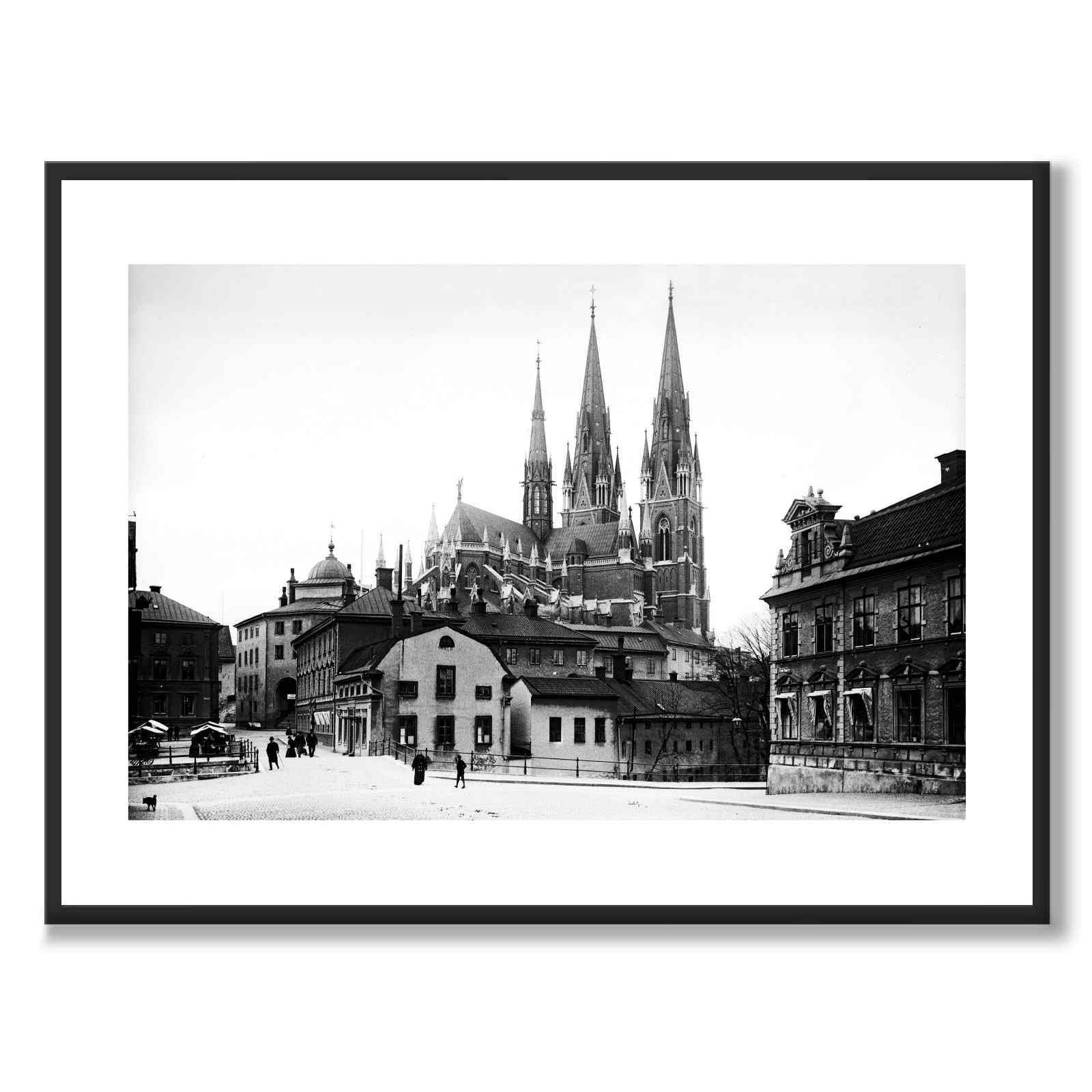 Uppsala Cathedral in 1901 