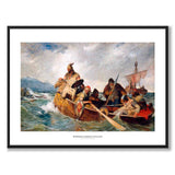 Norsemen Landing in Iceland