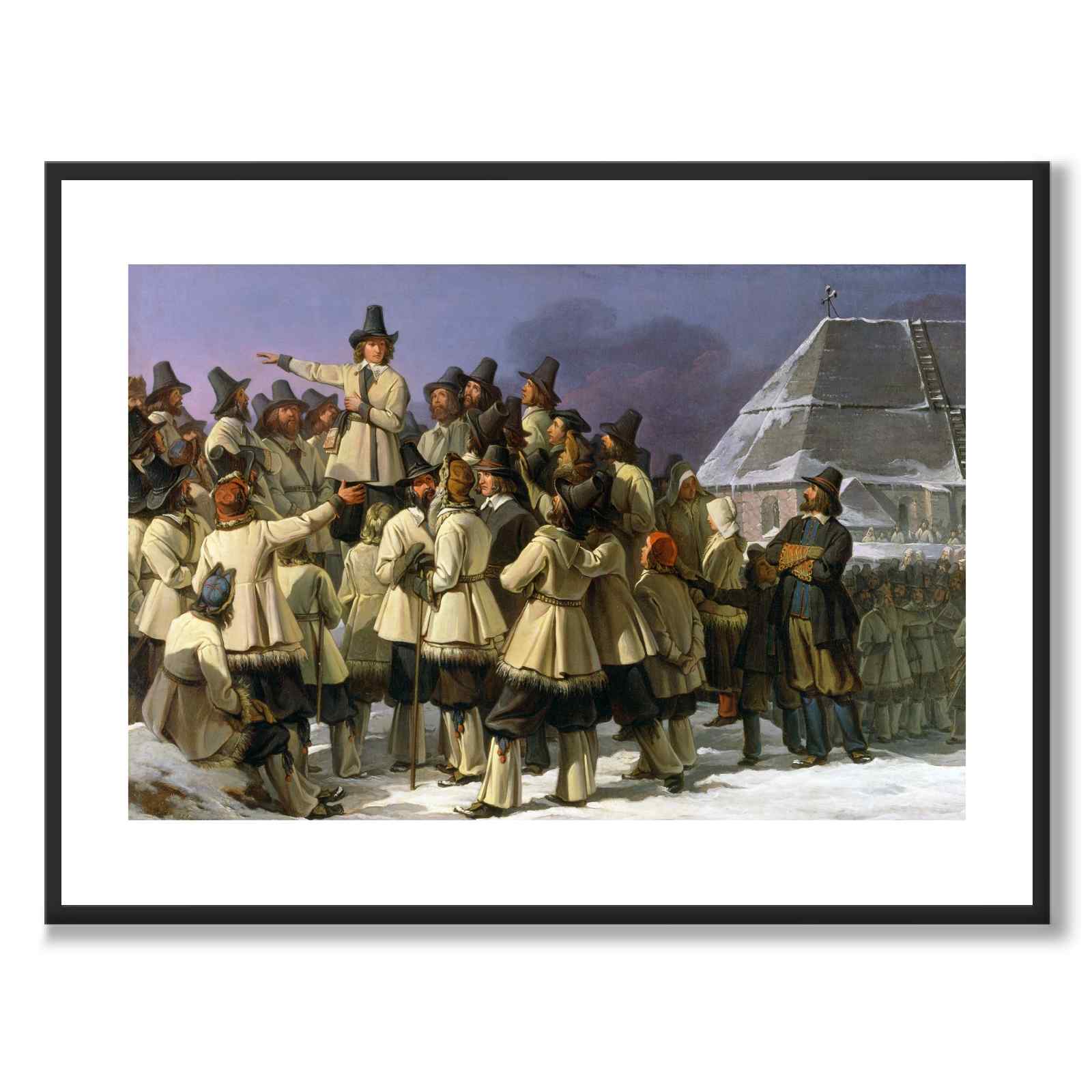 Gustav Vasa Addressing Men from Dalarna