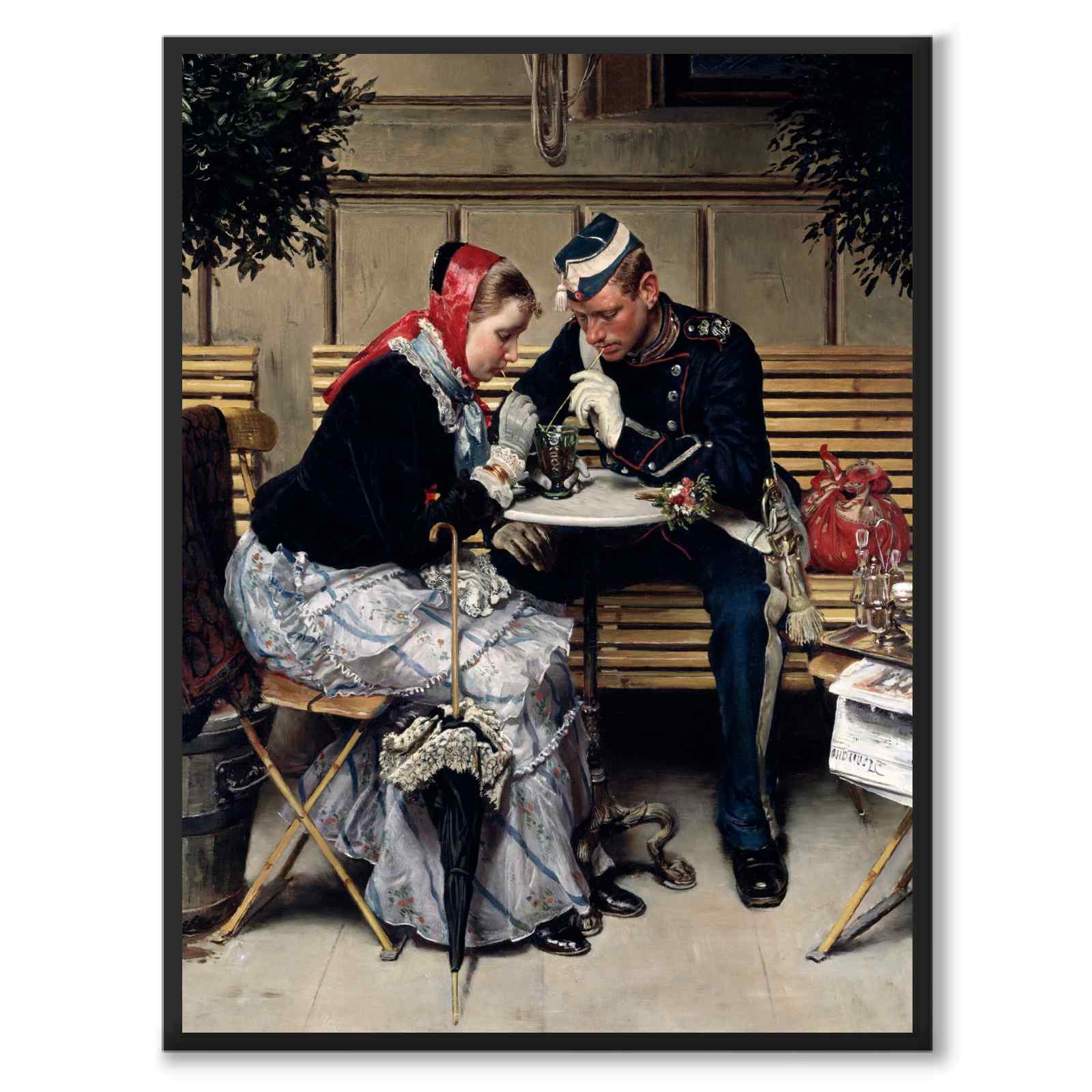 Utenfor Café A Porta, København