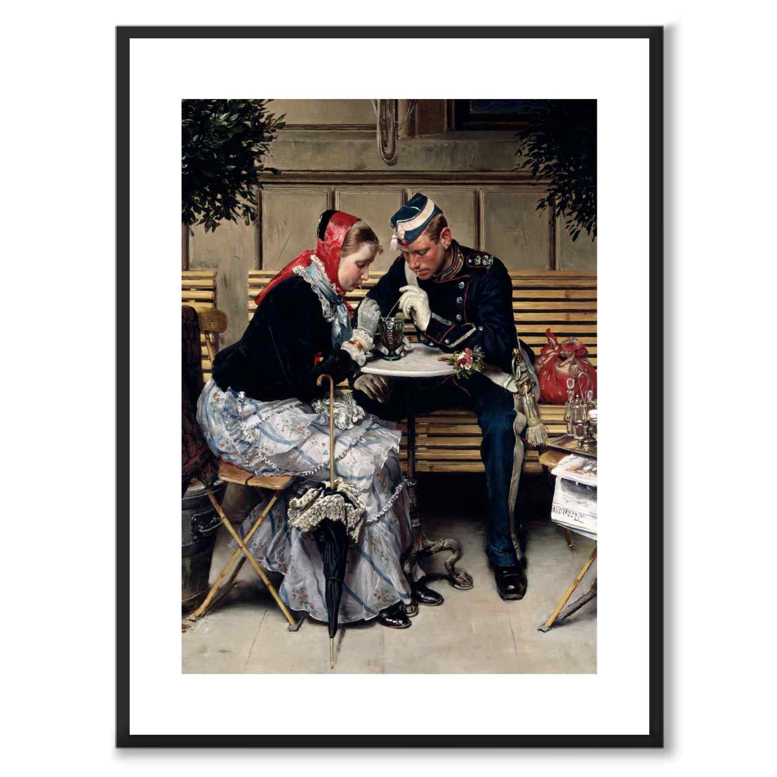 Utenfor Café A Porta, København