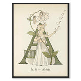 Princes Flower Alphabet AM