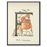 Princes Flower Alphabet AM