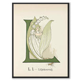 Princes Flower Alphabet AM