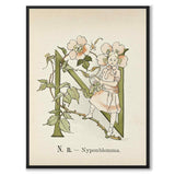 Prinsarnes Blomsteralfabet N-Ö