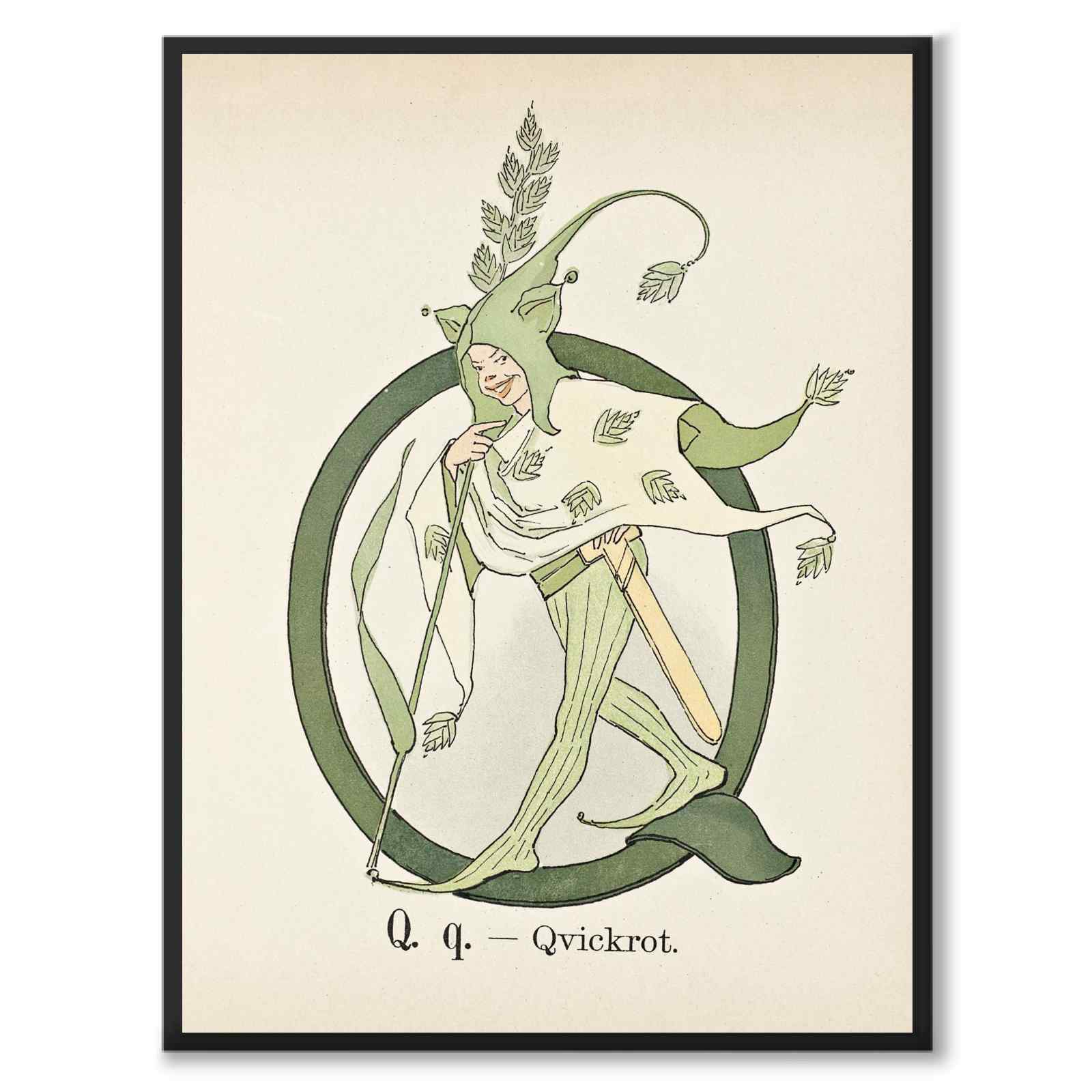 Prinsarnes Blomsteralfabet N-Ö