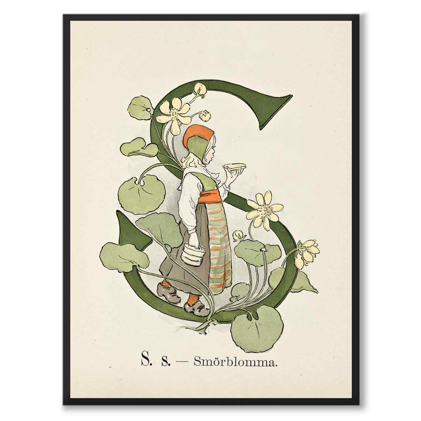 Prinsarnes Blomsteralfabet N-Ö