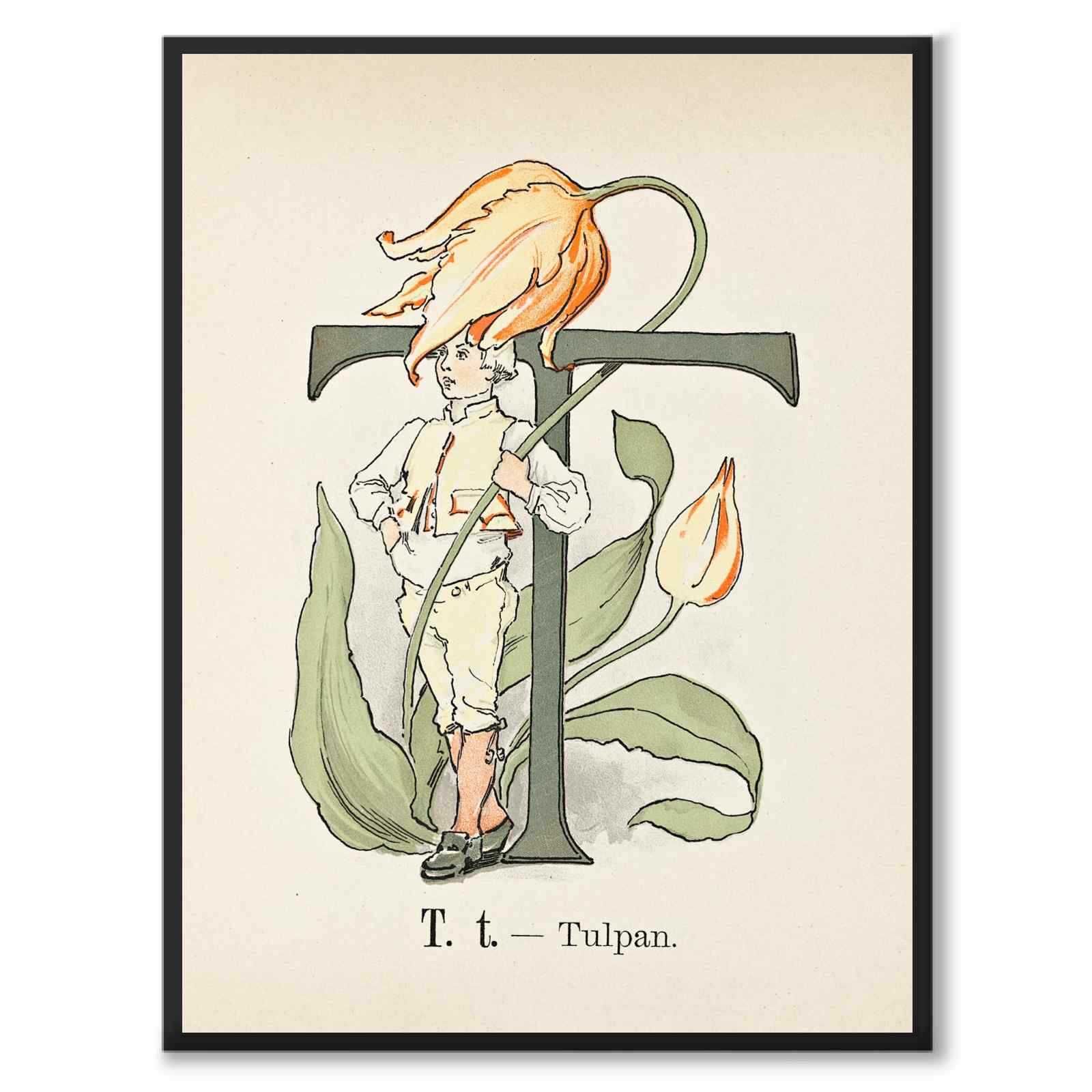 Prinsarnes Blomsteralfabet N-Ö