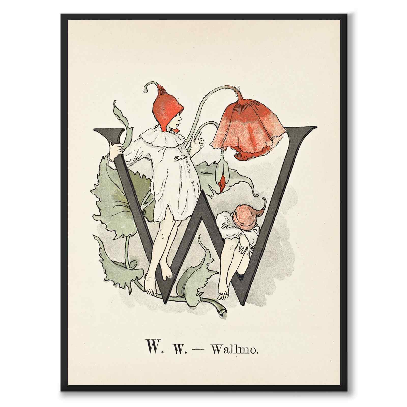 Prinsarnes Blomsteralfabet N-Ö