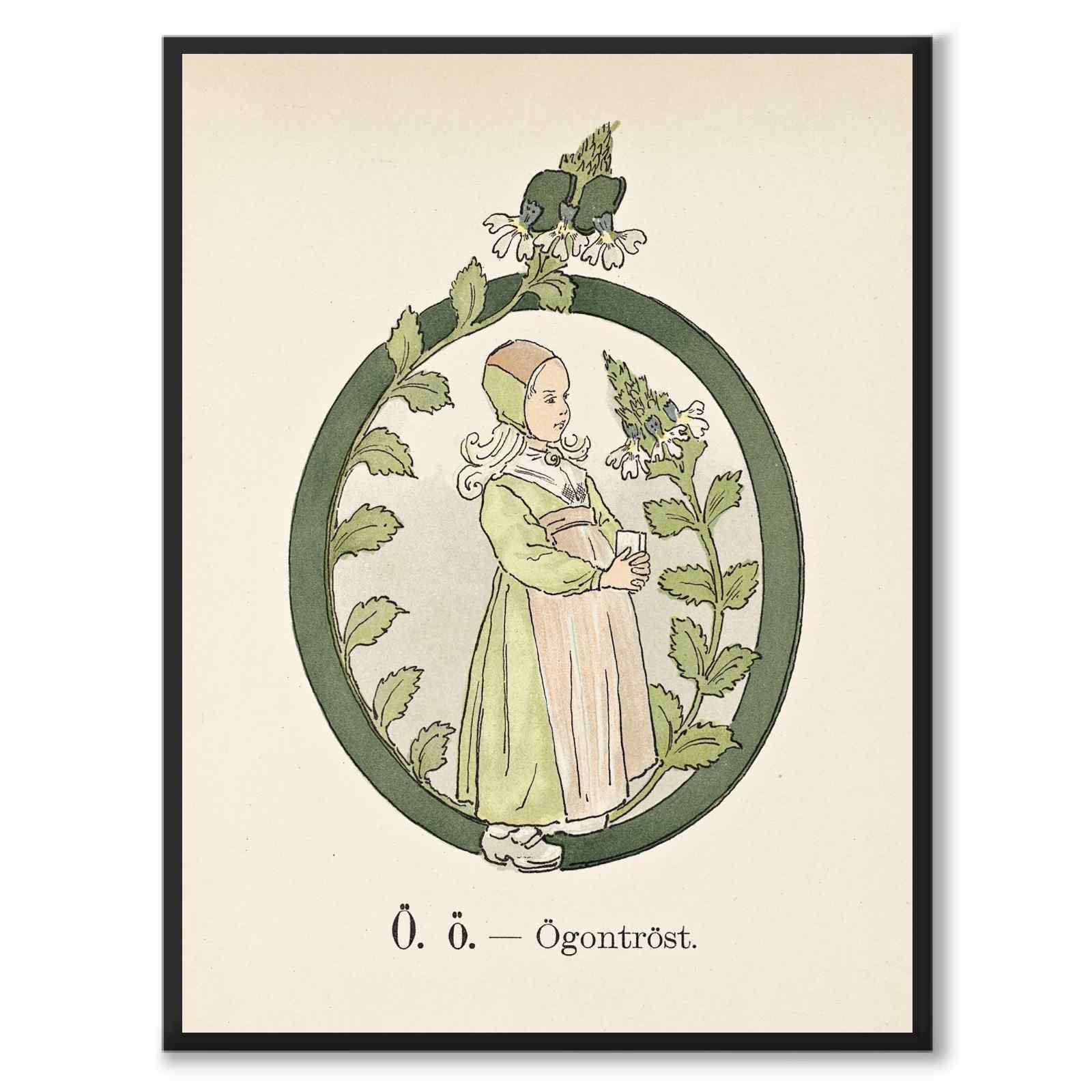 Prinsarnes Blomsteralfabet N-Ö