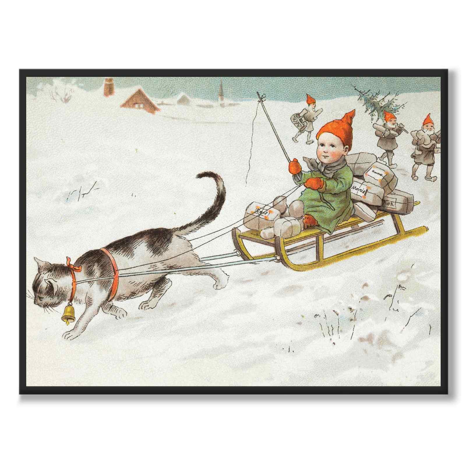 Cat sled, Jenny Nyström