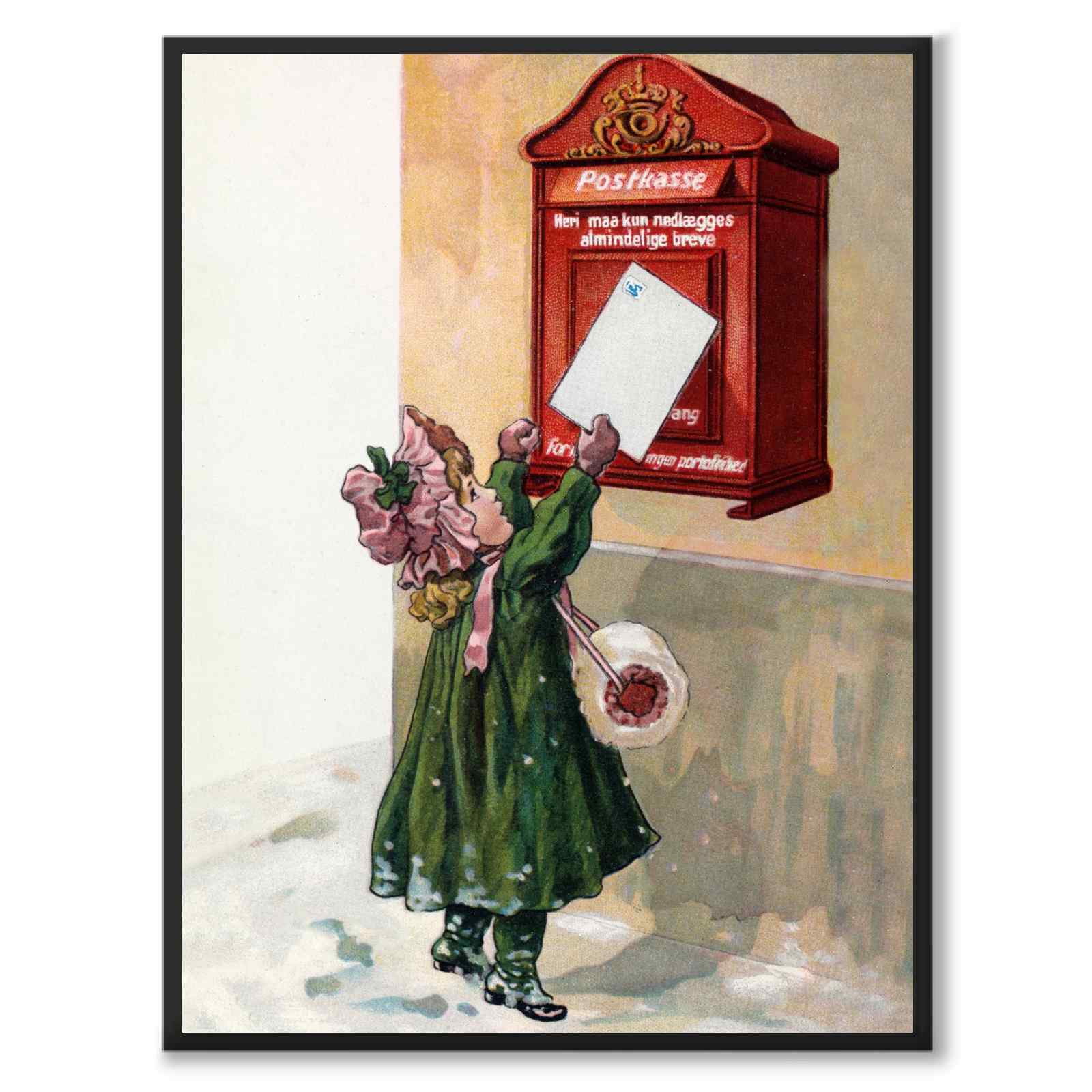 Christmas card, Jenny Nyström