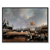 Avdukingen av statuen av kong Karl XIV Johan