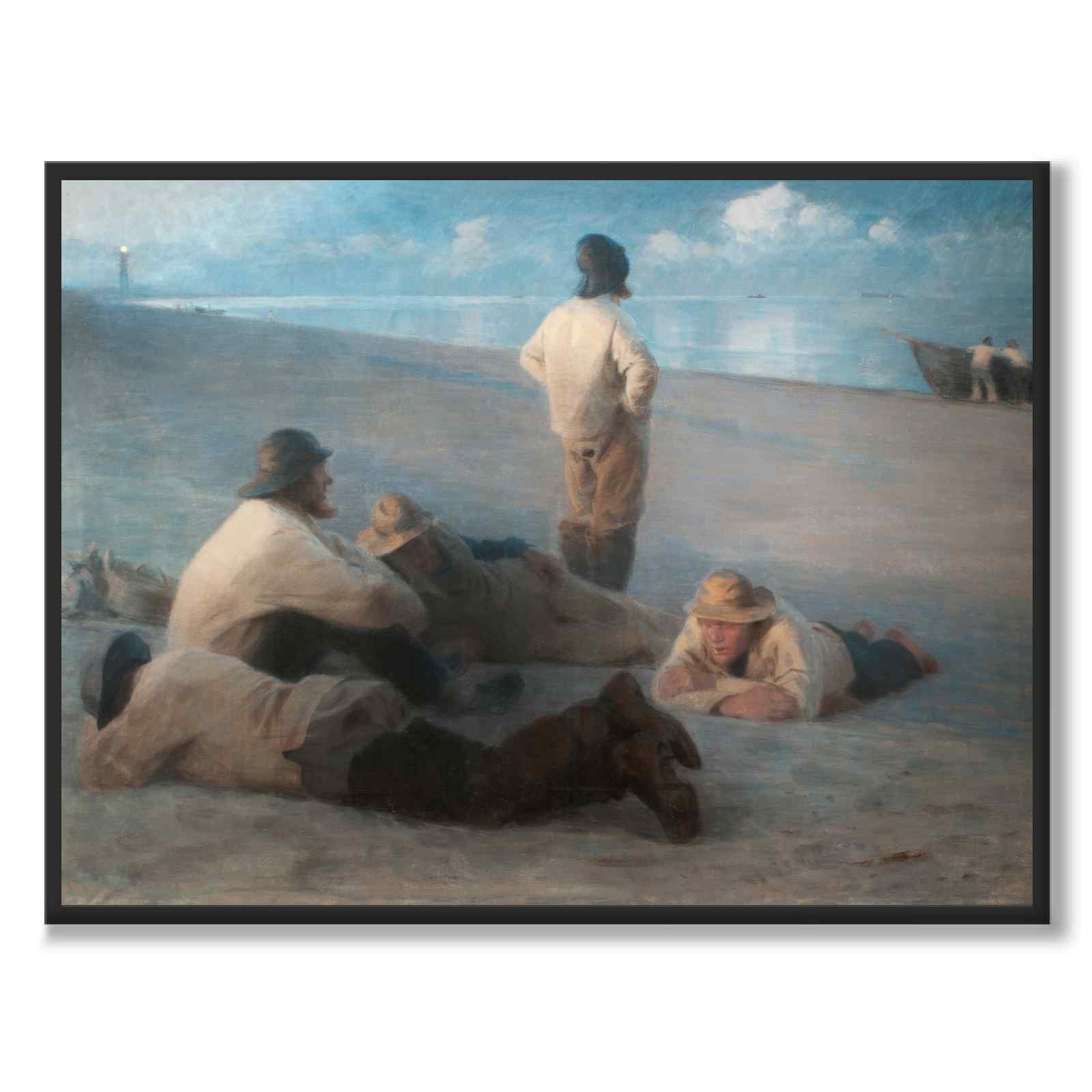 Sommerkveld på Stranda ved Skagen