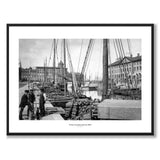 Den store havnekanalen i 1890 