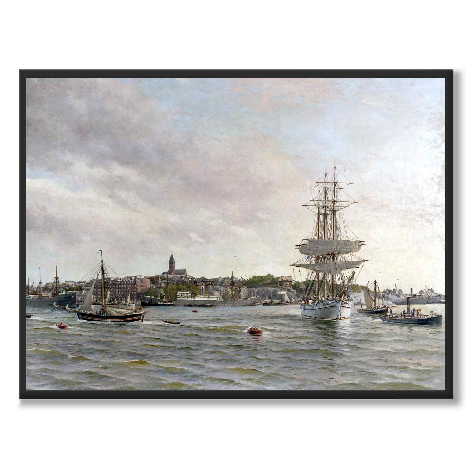 Gøteborg havn i 1918