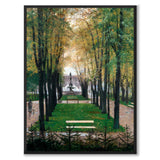 Utsikt fra vinduene i Fürstenberg-galleriet