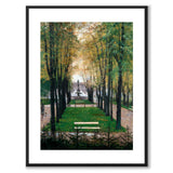 Utsikt fra vinduene i Fürstenberg-galleriet