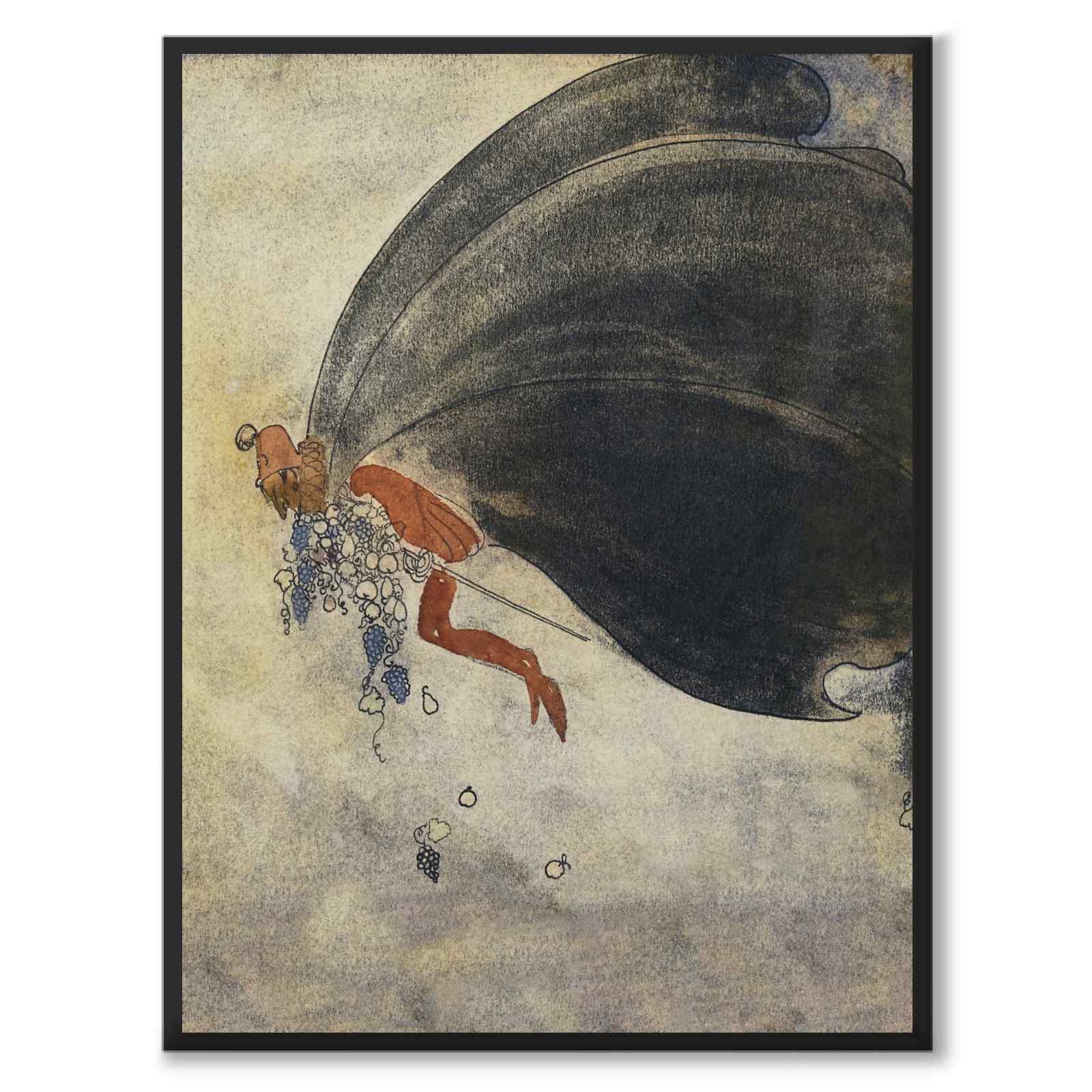 Han plukket de mest storslåtte fruktene