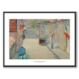 The Rue Mosnier with Flags