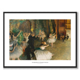 The Rehearsal of the Ballet Onstage