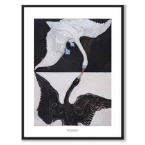 The Swan No. 1 by Hilma Af Klint as an art poster from Historly – with white border and title