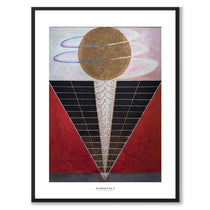 Altarpiece No. 2 by Hilma Af Klint as an art poster from Historly – with white border and title