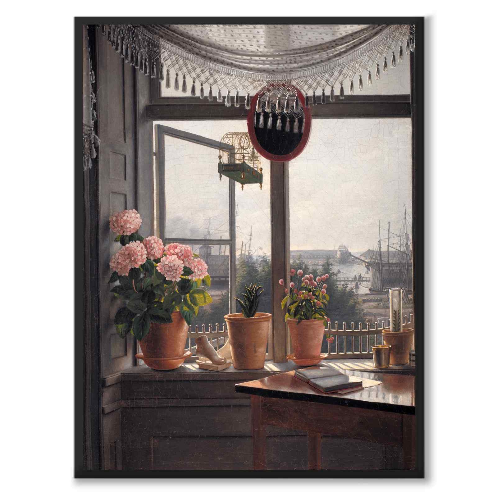 Utsikt fra kunstnerens rom