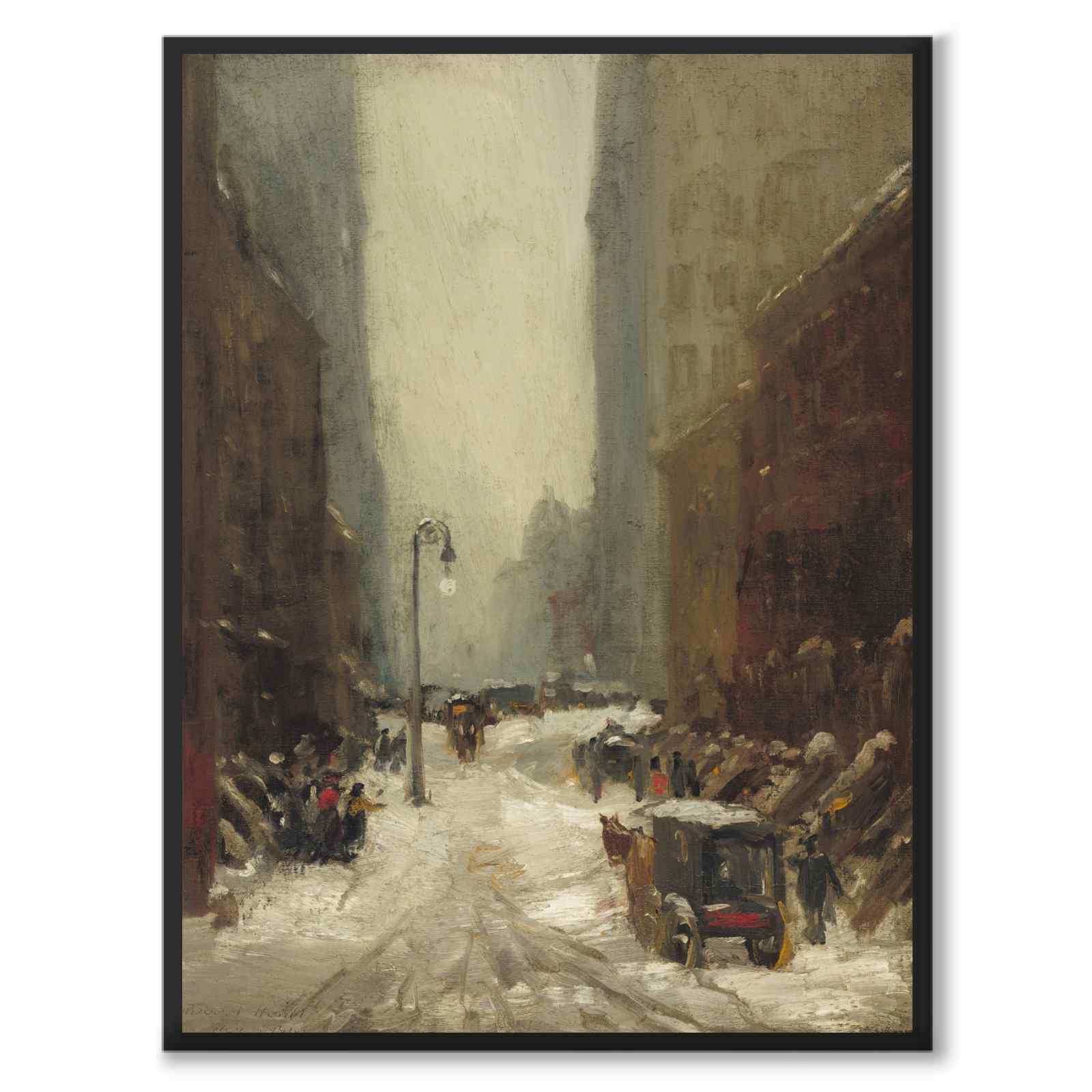 Snow in New York