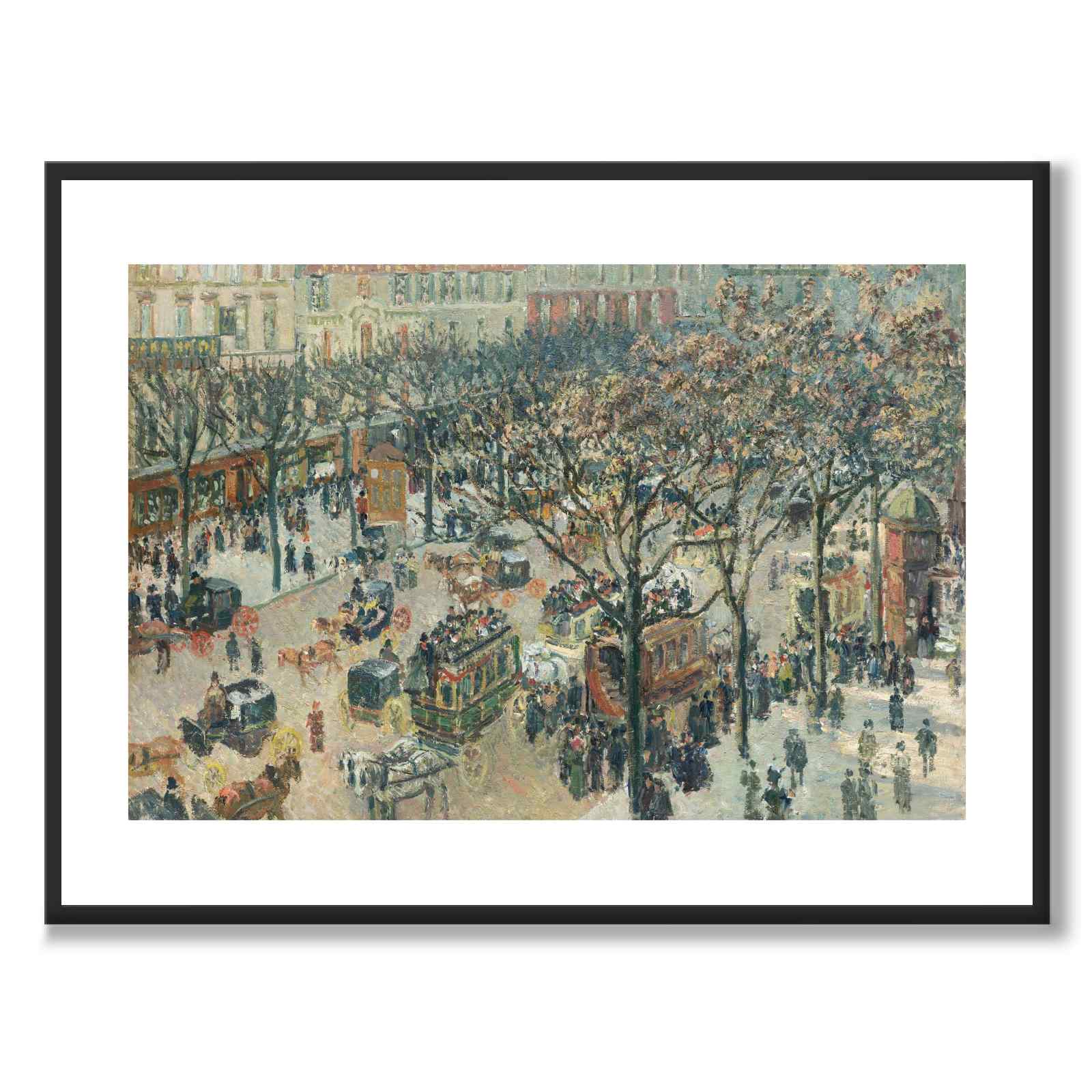 Boulevard des Italiens, Morning, Sunlight