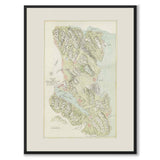 Kart av Ladugårdsgärdet 