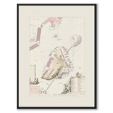 Kart over deler av Stockholm