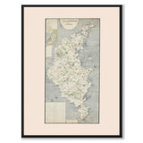 Geografisk charter over Gottland