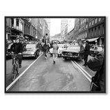 The right-hand traffic diversion in 1967