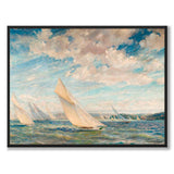 Yacht Racing In The Solent