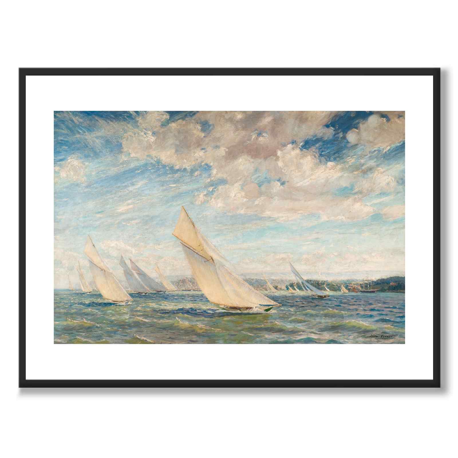 Yacht Racing In The Solent