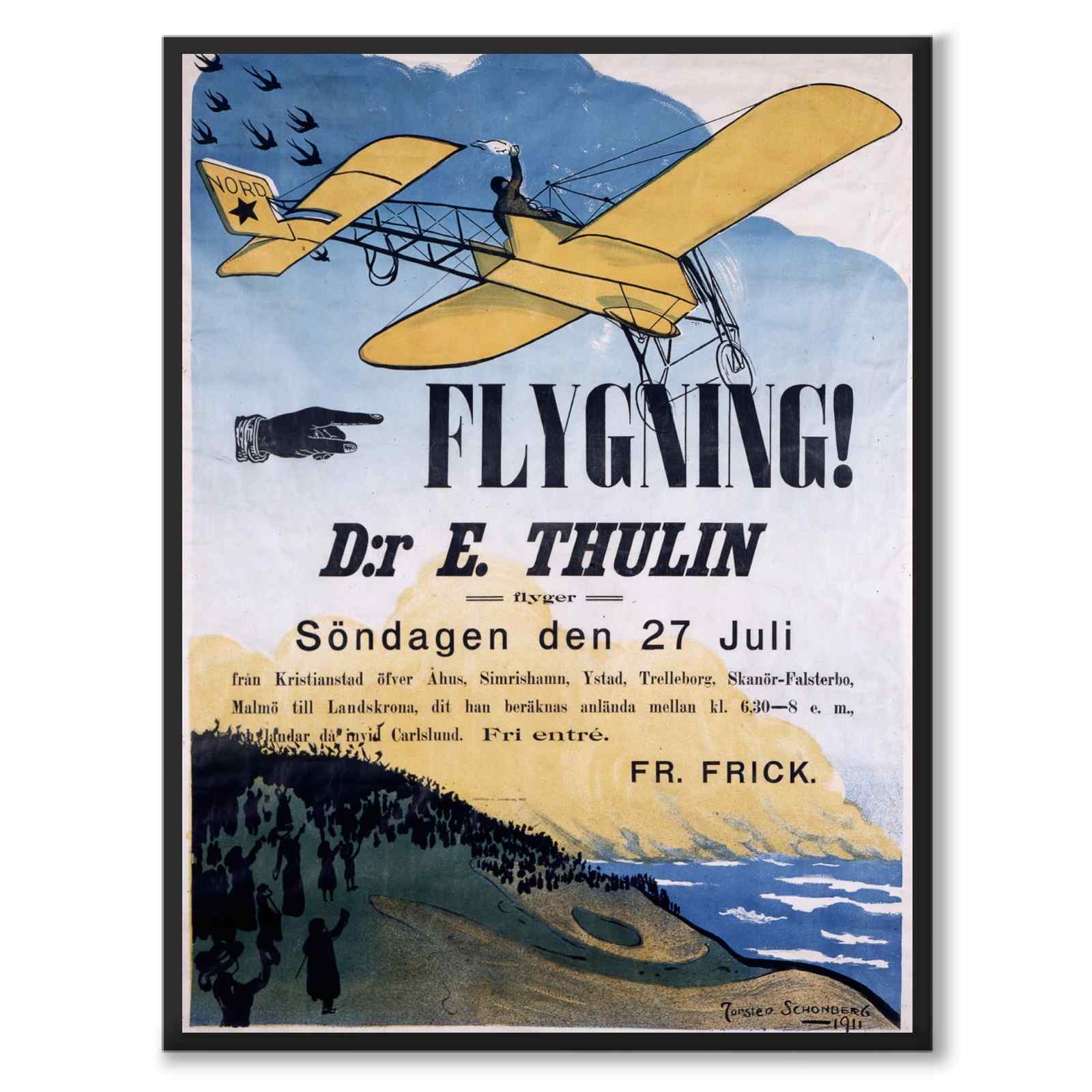 Dr. Enoch Thulin's Flights