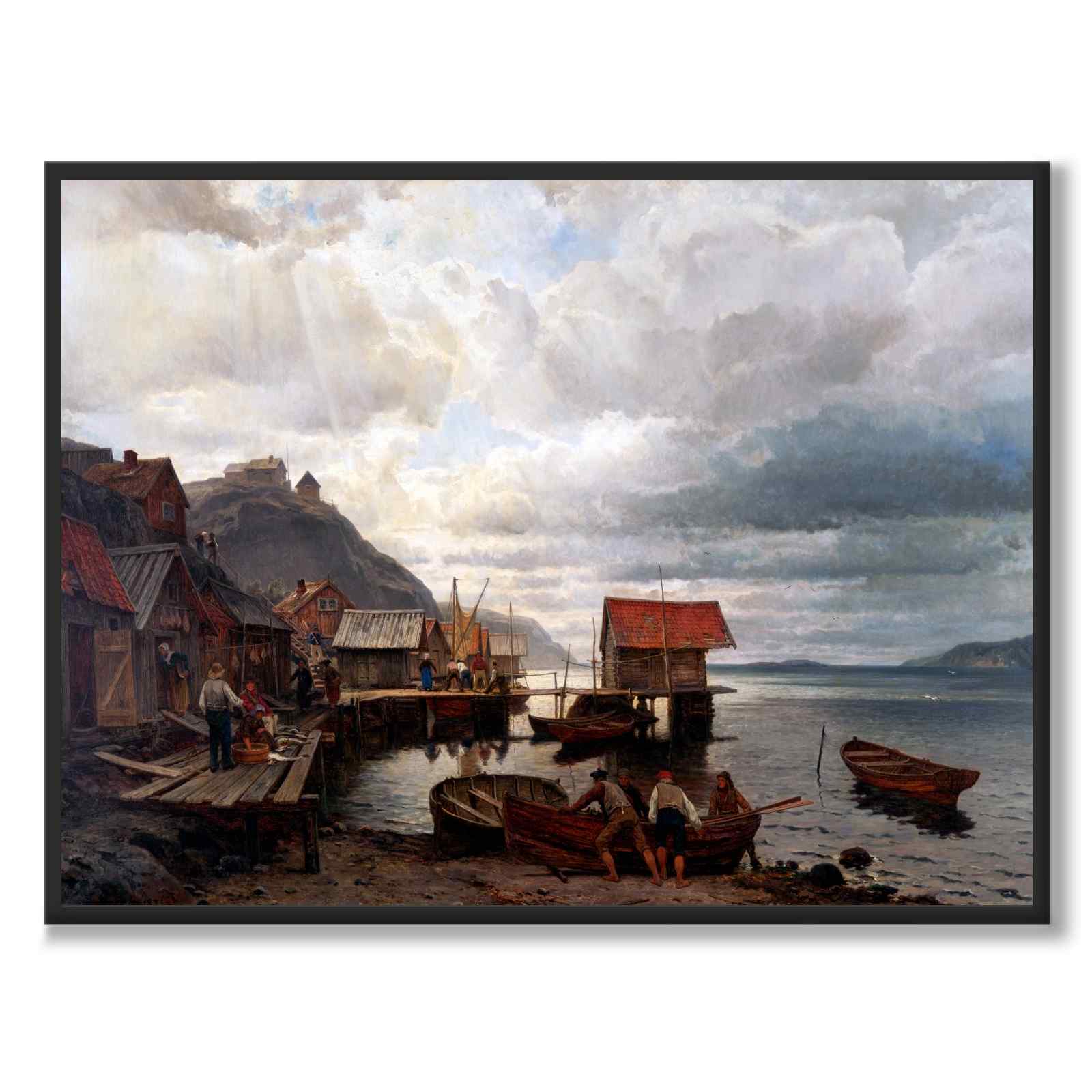 Scene fra vestkysten av Sverige