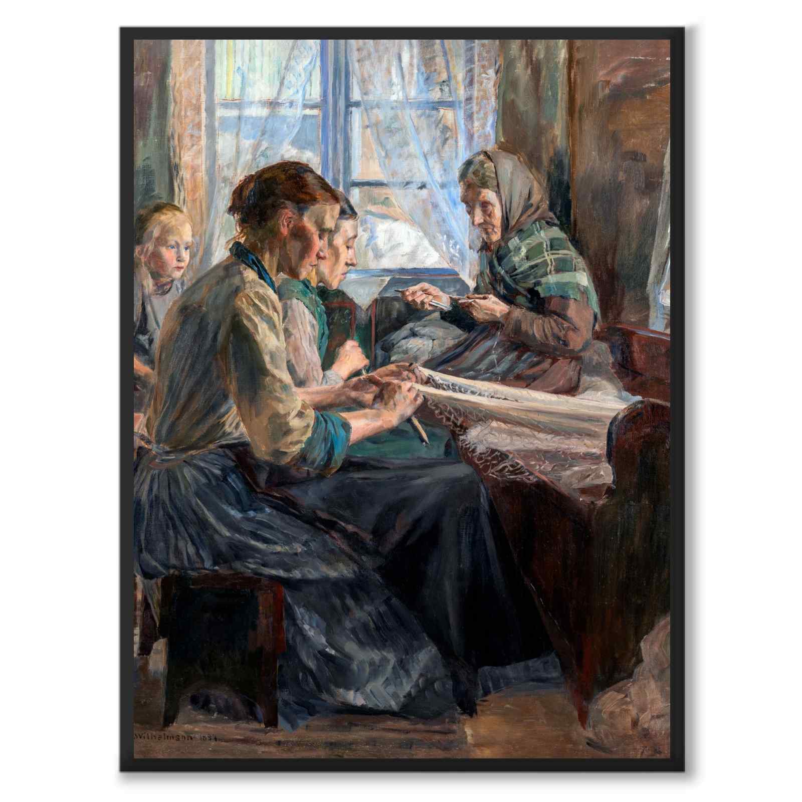 Fiskekvinner Bindingsnett, Bohuslän