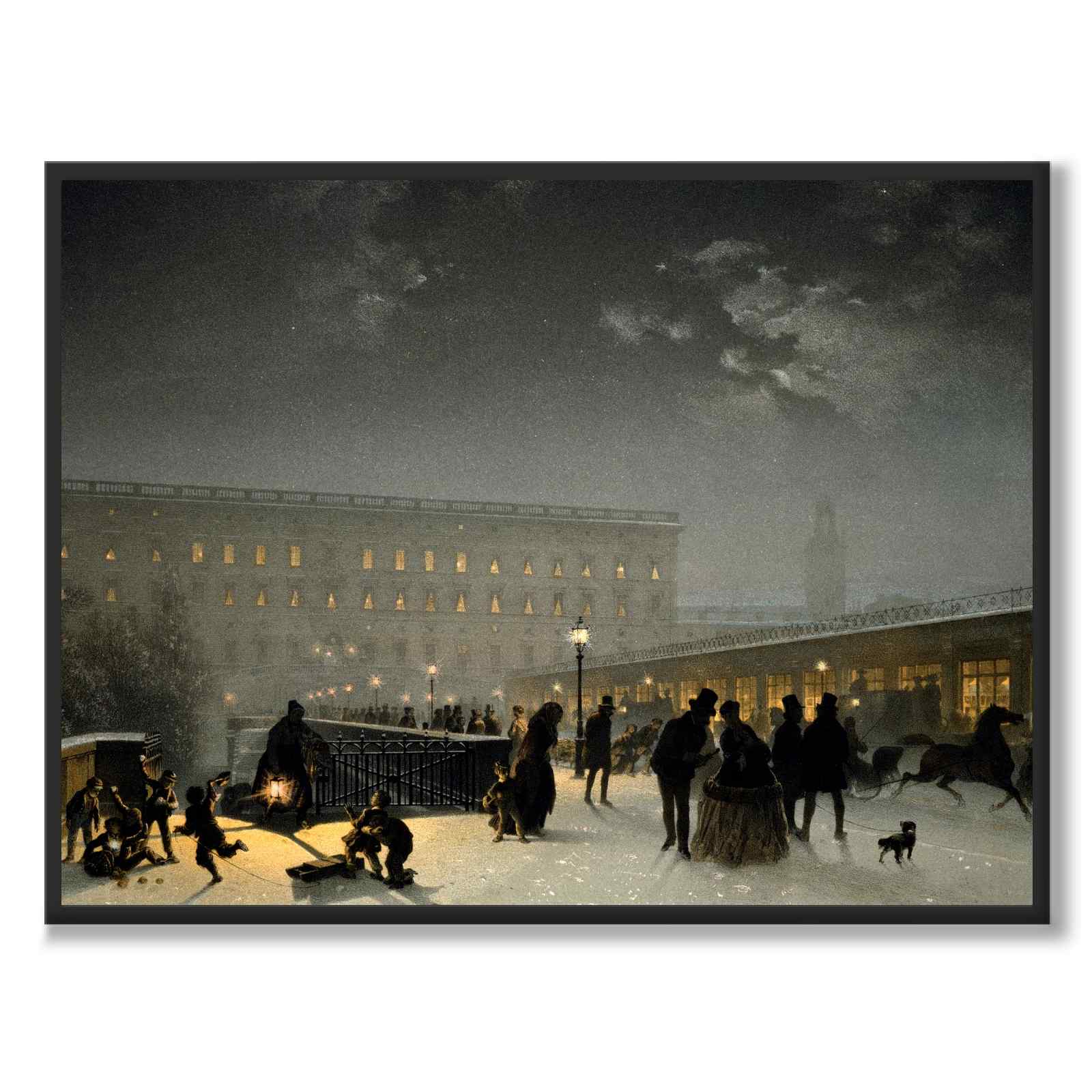 Evening by the Castle