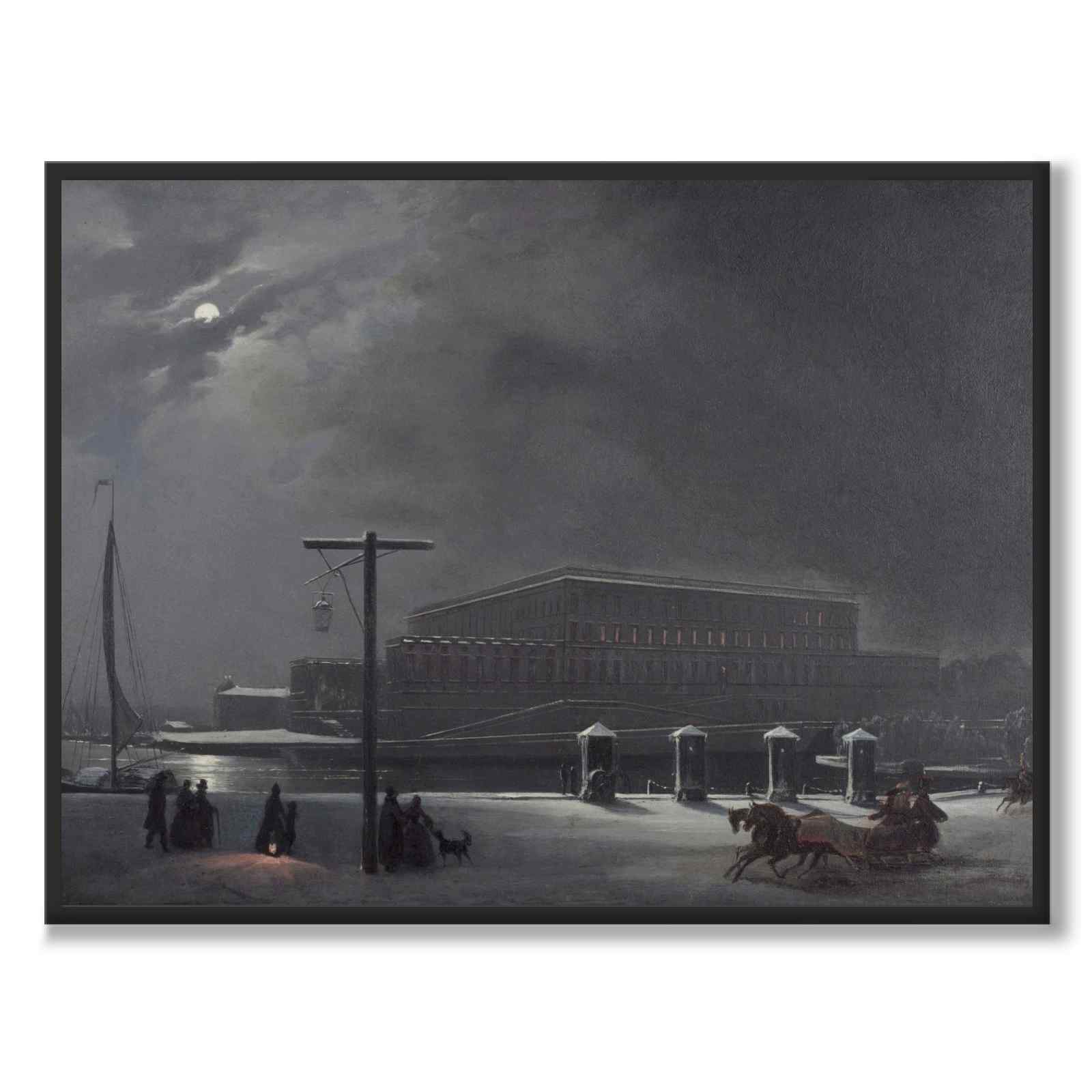 The Castle in Moonlight