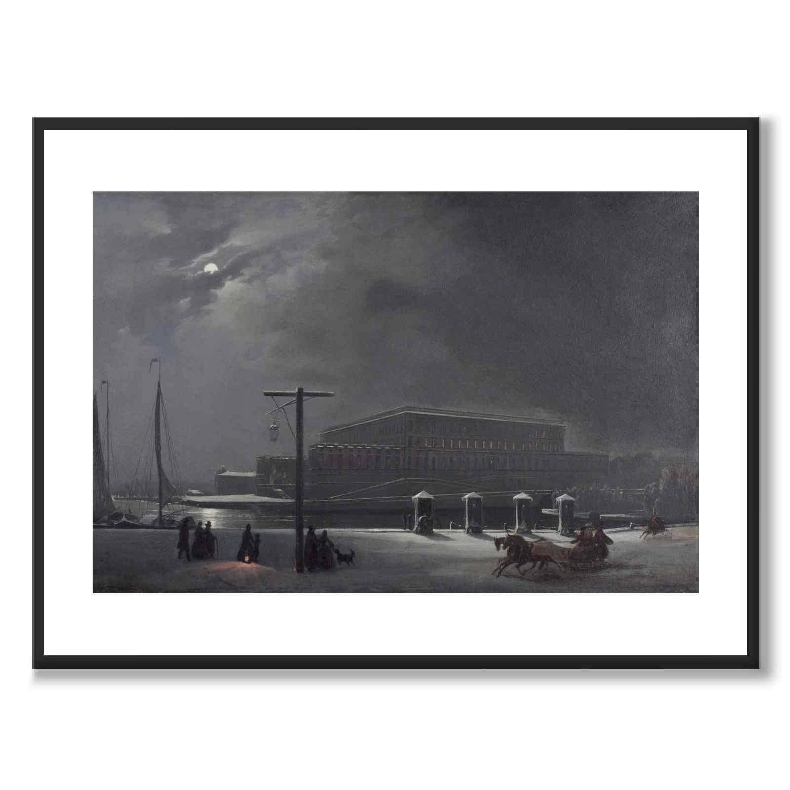 The Castle in Moonlight