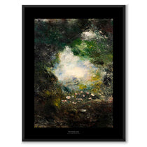 Black Collection - Wonderland by August Strindberg as a black-and-white poster from Historly – with black background and title